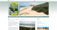 Desktop Screenshot of mamolibeachestate.co.za